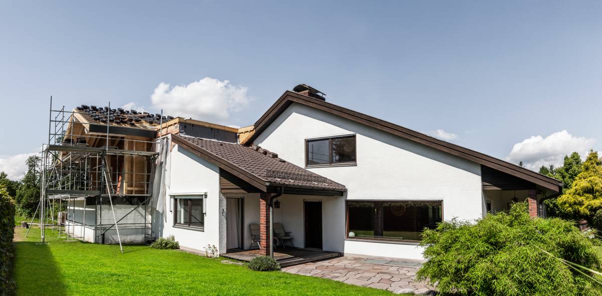 Extension to a single family home